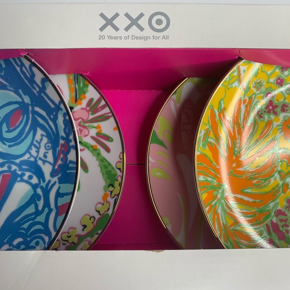 Lilly Pulitzer for Target Appetizer Plates NWT - Picture 4 of 4